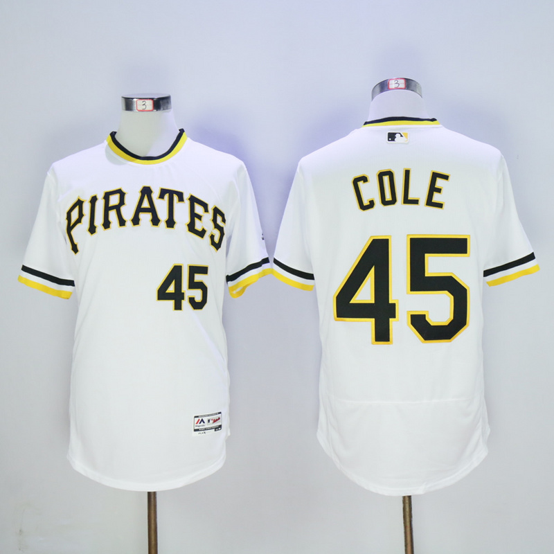 Men Pittsburgh Pirates #45 Cole White Elite MLB Jerseys->pittsburgh pirates->MLB Jersey